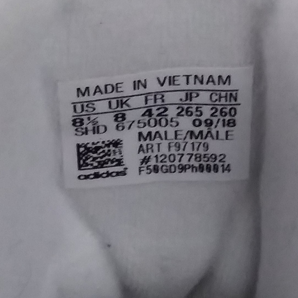 Adidas originals yung-6 men sneakers size 8.5 & 10.5 - Picture 8 of 8